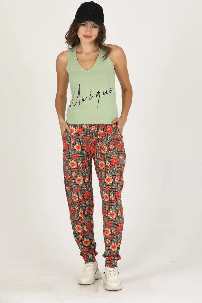 Комфортный костюм Lady Jenny Daphne с футболкой и брюками - JENNY DAPHNE