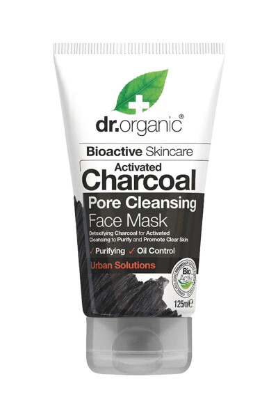 Ko'mir Maskasi 125 Ml Teshiklarni Tozalash - DR. ORGANIC (1)