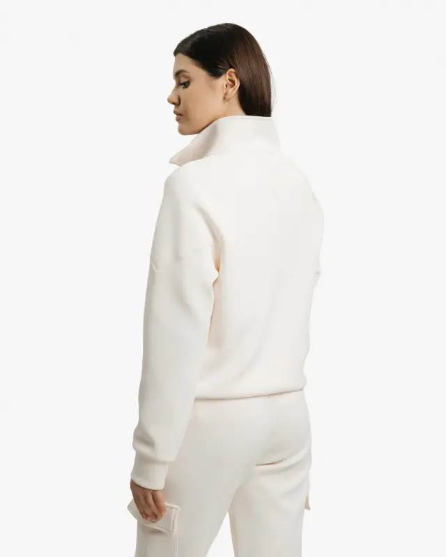 Комплект из свитшота на молнии и брюк карго - MOCCASIN - 12