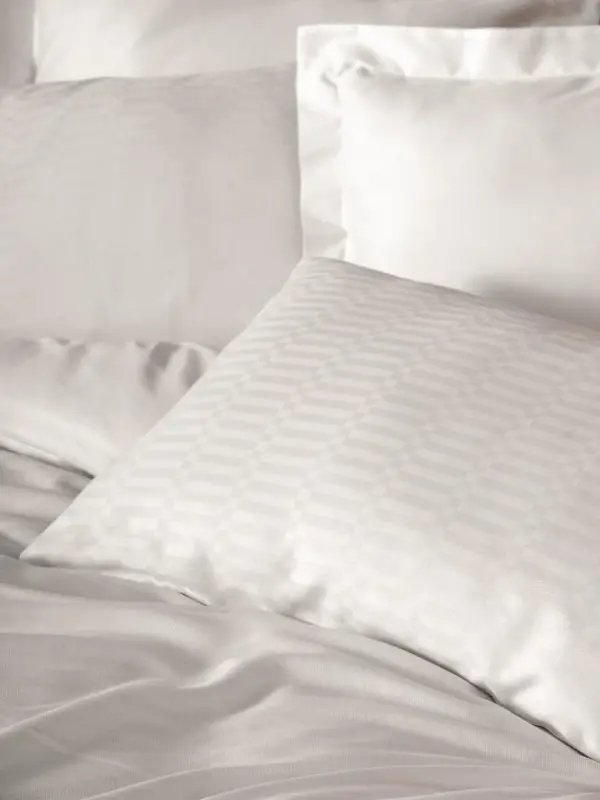 Комплект постельного белья Cotton Box Двуспальный Smart Bamboo Satin Белый - 2