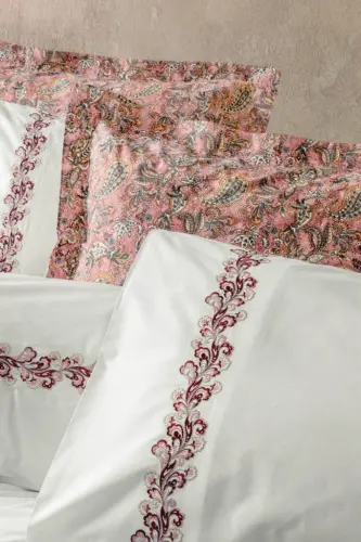 Комплект постельного белья Cotton Box Majestic Series двуспальный Voyager Pink - 2
