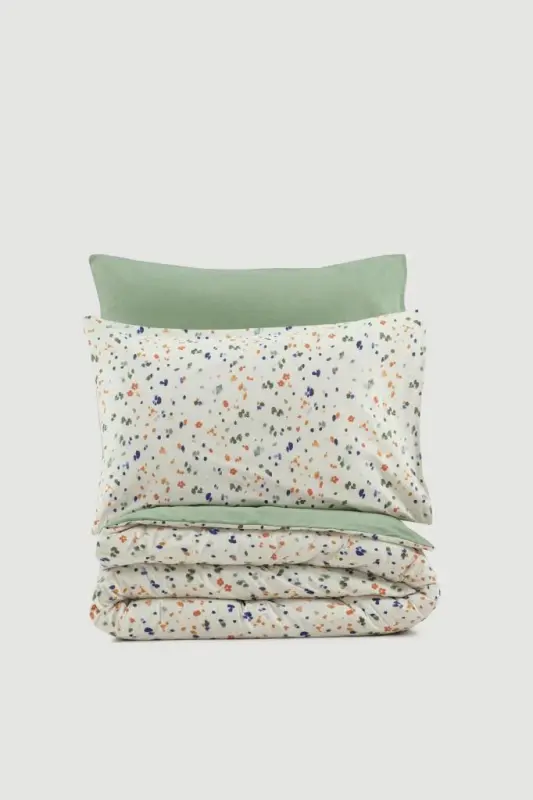 Комплект постельного белья Cotton Box Petite Double Lola Green - 1