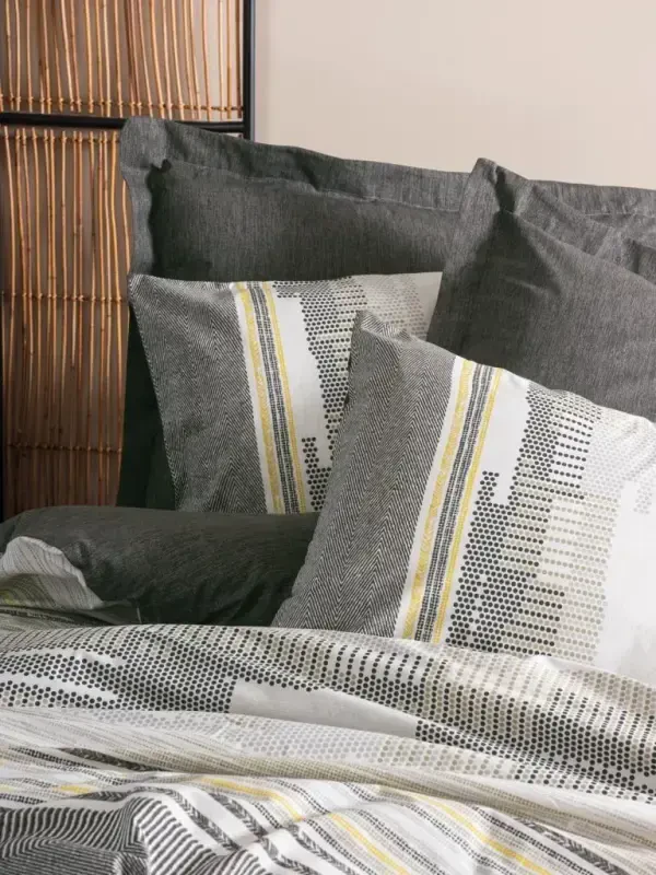 Комплект постельного белья Cotton Box Terracotta Двуспальный Taron Mink - 2