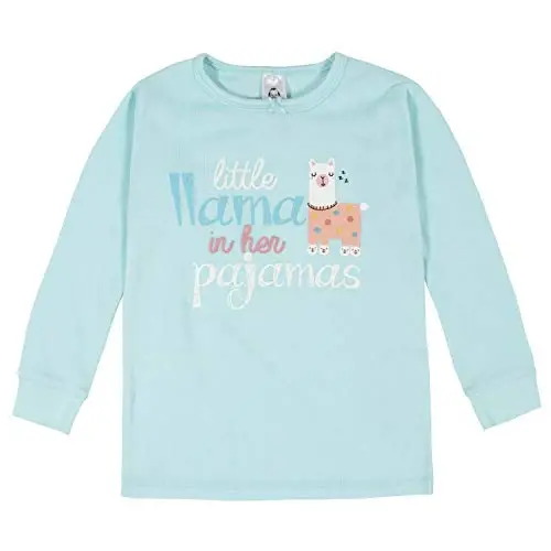 Комплект хлопковых пижам Gerber для девочек, 4 предмета - 2