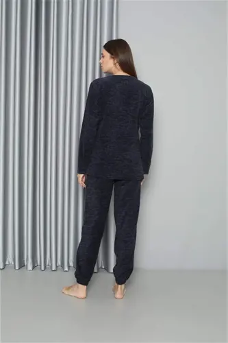 Комплект женской пижамы из полар-велсофта 8517 - 13