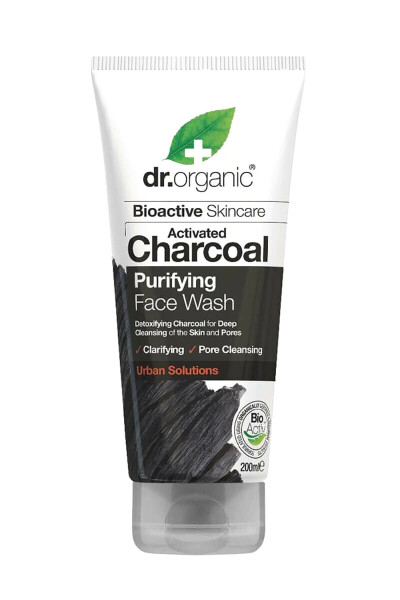 Charcoal Yüz Temizleme 200 ml 5060391844152 - DR. ORGANIC (1)