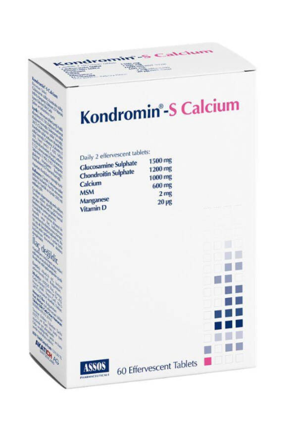 Kondromin-s Calcium 60 Effervescent Tablet - 11