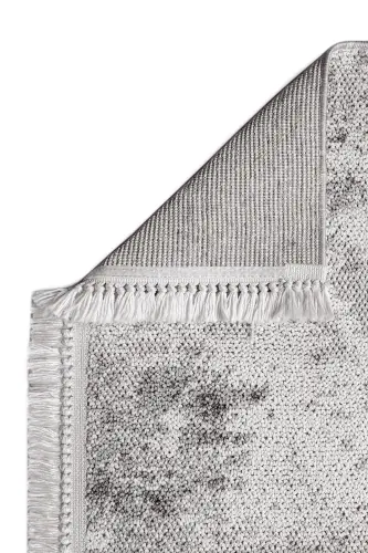 Konfor Bastia 1275 Cream Grey Soft Knit Modern Woven Boucle Carpet-Multicolor1 - KONFOR HALI (1)