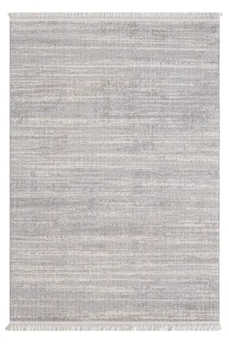Konfor Bastia 1276 Krem Gri Yumuşak Örgü Modern Dokuma Bukle Halı - Çok Renkli2 - 4