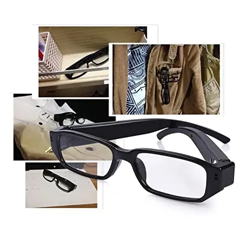 KONLEYA Smart Camera Glasses with Camera HD 1080P Sports Wearable Glasses for Outdoor Sports - 3