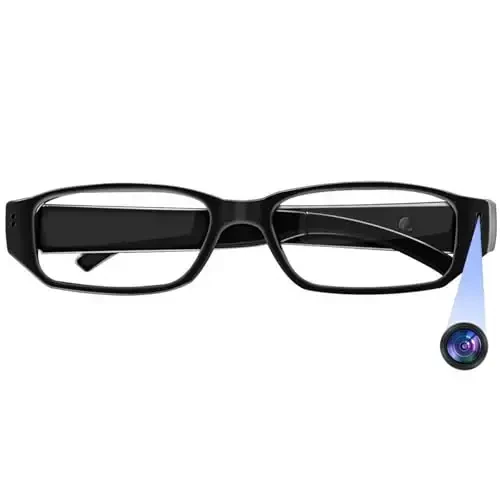 KONLEYA Smart Camera Glasses with Camera HD 1080P Sports Wearable Glasses for Outdoor Sports - MODAZONE