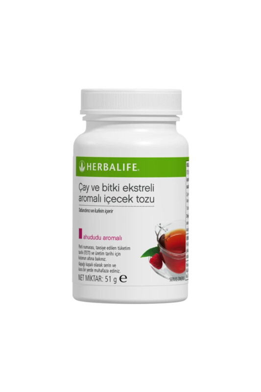 Ahududu Aromalı 51 gr Küçük Çay Ve Bitki Ekstreli Konsantre İçecek Tozu - HERBALIFE
