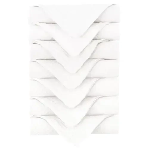 Konssy Baby Muslin Washcloths 7-Pack, 100% Cotton Baby Bath Washcloths, Soft & Absorbent Wash Cloths and Burp Cloths for Newborn Kids Girls & Boys, 11x11 inches - KONSSY