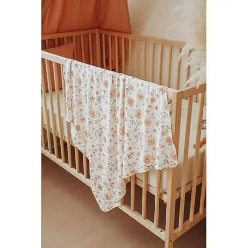 Konssy Go'dak Kız Chaqaloqlar uchun Qabul Qilish Ko'rpasini Boshiga Bog'lab Qo'yish To'plami Chaqaloqlarni O'rash Bolalar Bog'chasi O'rashini O'rash - 3