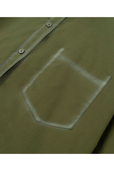 Kontrast qo'l bilan bo'yalgan effektli ko'ylak - 4