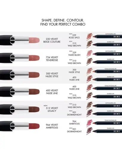 Контурный карандаш для губ Rouge Contour Lip Liner Pencil — НОВИНКА! 259 Nude Ribbon - 4