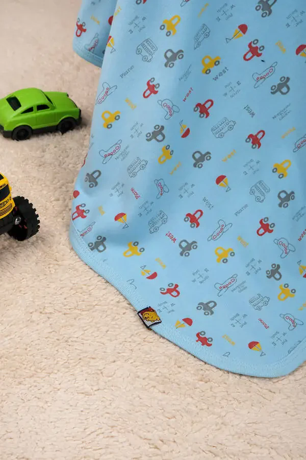 Ko'p maqsadli 100% paxta ikki qavatli muslin yopinchiq va chaqaloq adyol - 4