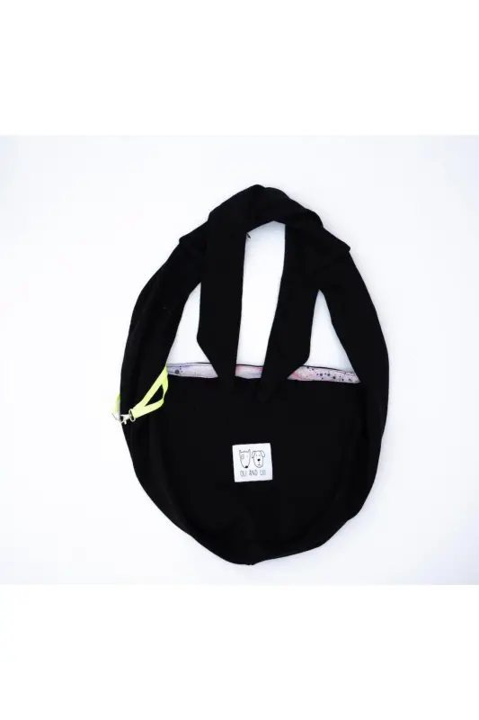 Siyah Köpek Taşıma Çantası (Pet Sling – Ana Kucağı) - SİYAH - 4