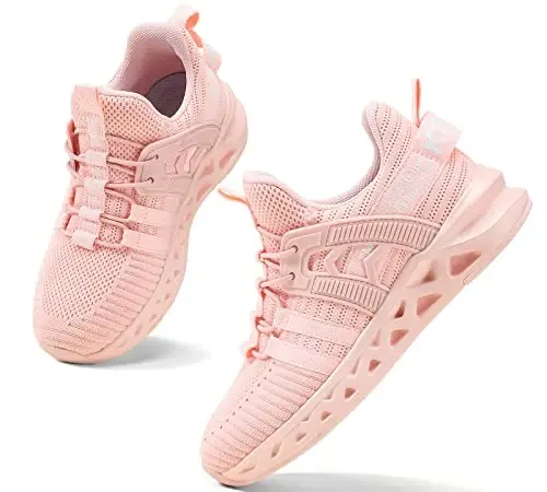 koppu Boys Girls Shoes Non-Slip Tennis Shoes Fashion Lightweight Breathable Kids Sneakers for Little Kids/Big Kids 