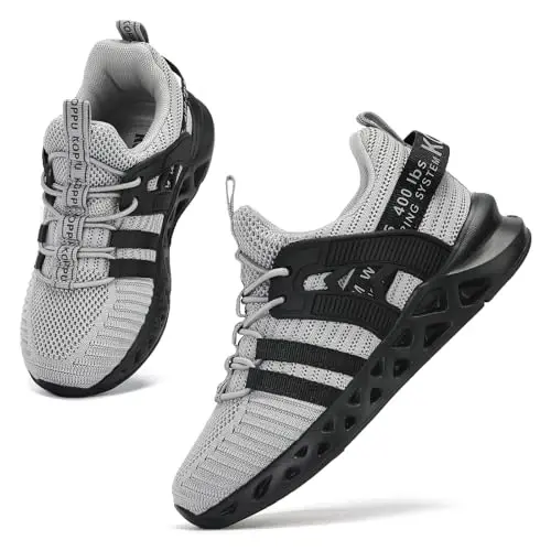 koppu Boys Girls Shoes Non-Slip Tennis Shoes Fashion Lightweight Breathable Kids Sneakers for Little Kids/Big Kids - 1
