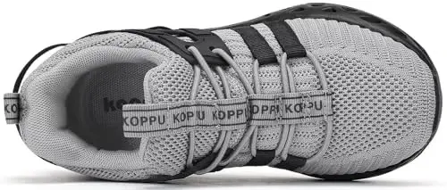 koppu Boys Girls Shoes Non-Slip Tennis Shoes Fashion Lightweight Breathable Kids Sneakers for Little Kids/Big Kids - 4
