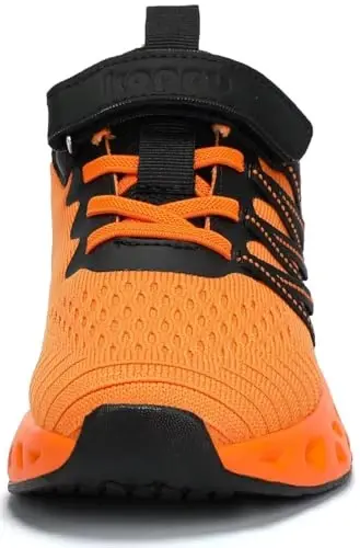 koppu Boys Girls Shoes Non-Slip Tennis Shoes Fashion Lightweight Breathable Kids Sneakers for Little Kids/Big Kids - 4