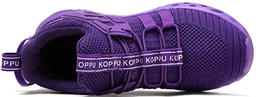 koppu Boys Girls Shoes Non-Slip Tennis Shoes Fashion Lightweight Breathable Kids Sneakers for Little Kids/Big Kids - 4
