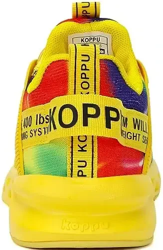 koppu Детская обувь Кроссовки для девочек и мальчиков Ученики начальной школы Спортивная обувь Весенняя и осенняя повседневная обувь - 3