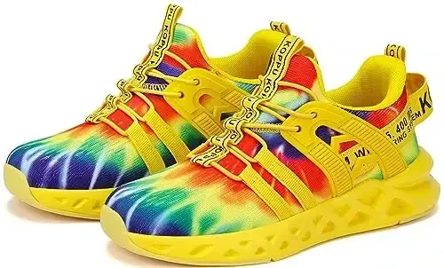 koppu Детская обувь Кроссовки для девочек и мальчиков Ученики начальной школы Спортивная обувь Весенняя и осенняя повседневная обувь - 6