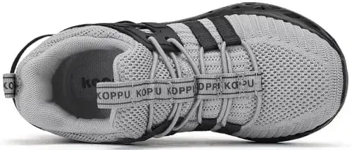 koppu Детская обувь Кроссовки для девочек и мальчиков Ученики начальной школы Спортивная обувь Весенние и осенние повседневные кроссовки - 4