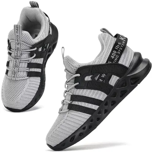 koppu Boys Girls Shoes Non-Slip Tennis Shoes Fashion Lightweight Breathable Kids Sneakers for Little Kids/Big Kids 