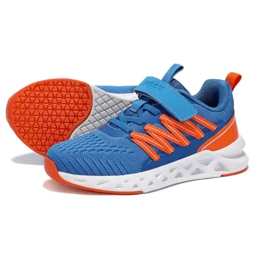koppu Boys Girls Shoes Non-Slip Tennis Shoes Fashion Lightweight Breathable Kids Sneakers for Little Kids/Big Kids - 3