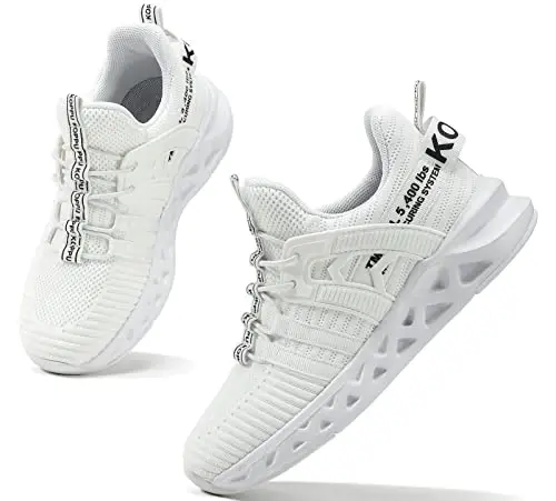 koppu Boys Girls Shoes Non-Slip Tennis Shoes Fashion Lightweight Breathable Kids Sneakers for Little Kids/Big Kids 