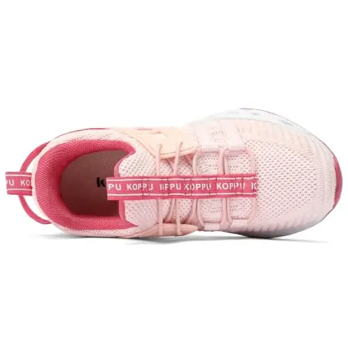 koppu Kids Boys Tennis Shoes for Girls Lightweight Slip on Running Sneakers | Breathable, Comfortable, Non Slip, No tie, Athletic, Walking, Gym, Sports, School, Daily Play, Toddler Little Big Kids - 5