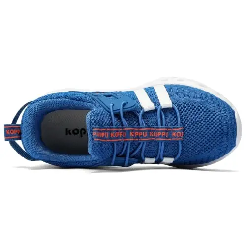 koppu Kids Boys Tennis Shoes for Girls Lightweight Slip on Running Sneakers | Breathable, Comfortable, Non Slip, No tie, Athletic, Walking, Gym, Sports, School, Daily Play, Toddler Little Big Kids - 5