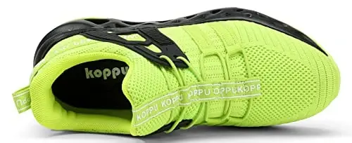 koppu Kids Boys Tennis Shoes for Girls Lightweight Slip on Running Sneakers | Breathable, Comfortable, Non Slip, No tie, Athletic, Walking, Gym, Sports, School, Daily Play, Toddler Little Big Kids - 4