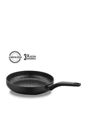 Kor A2885 Lina Granite Black Frying Pan 28x5,3 Cm - 1