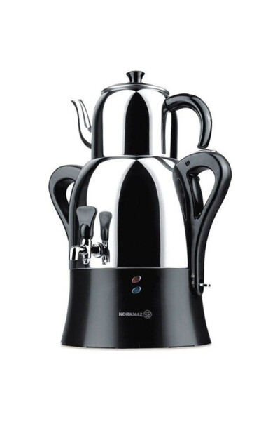 Kor A341-04 Teaholic Inox/Black Samovar - 6