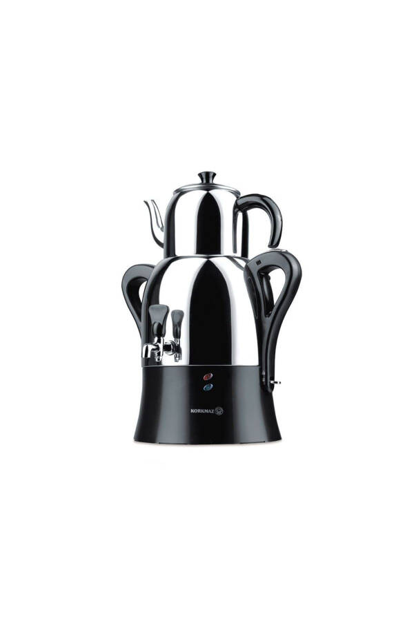 Kor A341-04 Teaholic Inox/Black Samovar - 2