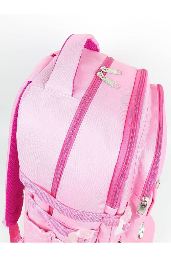 Korean Style Orthopedic Special Design Multi-Pocket Waterproof New Generation Accessory Girls School Backpack - 6