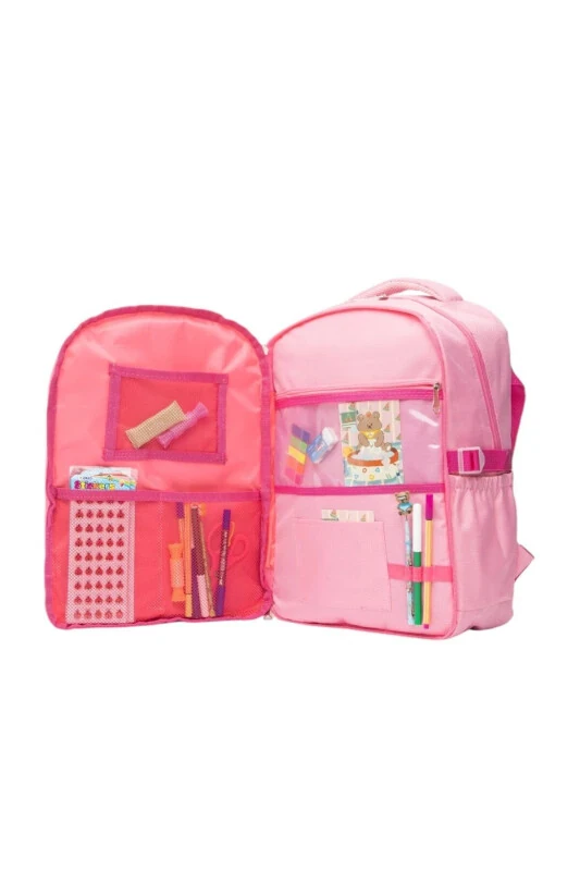 Korean Style Orthopedic Special Design Multi-Pocket Waterproof New Generation Accessory Girls School Backpack - 1