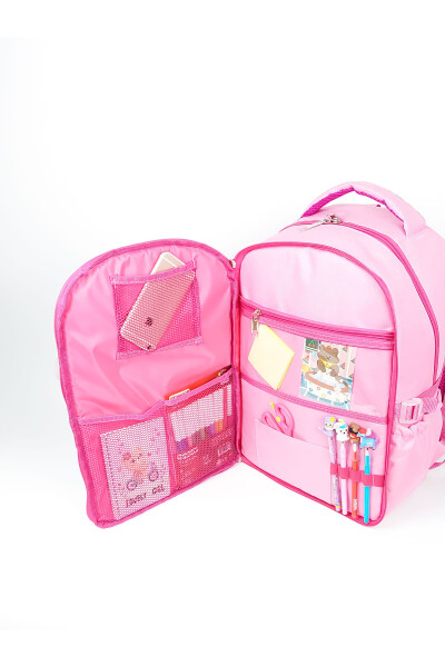 Korean Style Orthopedic Special Design Multi-Pocket Waterproof New Generation Accessory Girls School Backpack - 10