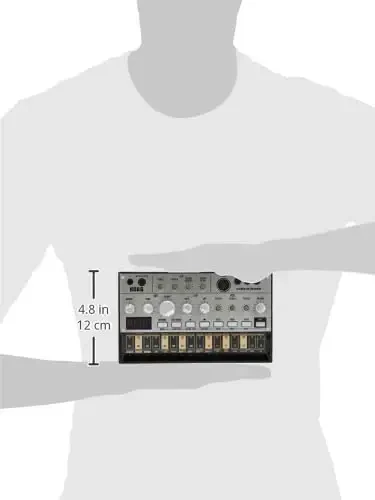 Korg Volca Bass Analog Synthesizer w/Three Oscillators and 16-step Sequencer - 3