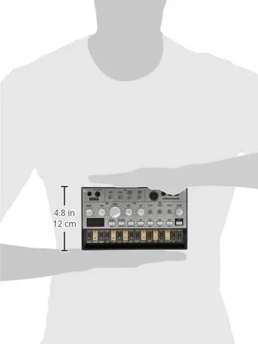 Korg Volca Bass Analog Synthesizer w/Three Oscillators and 16-step Sequencer - 3