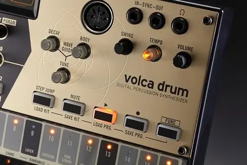 Korg Volca Drum Digital Perkussiya Sintezatori w/ 16 qadamli Sekvenser va Aktiv Qadam - 6