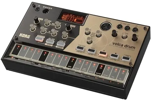 Korg Volca Drum Digital Percussion Synthesizer w/ 16-step Sequencer and Active Step - KORG (1)