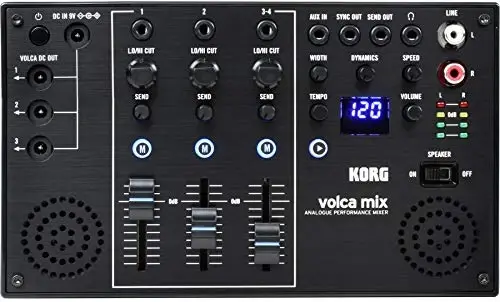 Korg Volca Mix Analogue Perfomance Mixer Four Channel w/Powerful Master Chain 