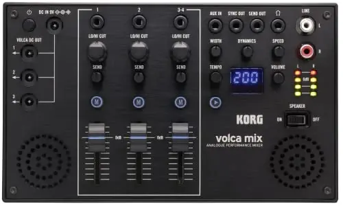 Korg Volca Mix Analogue Perfomance Mixer Four Channel w/Powerful Master Chain - 3