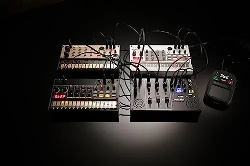 Korg Volca Mix Analog Performans Mikseri To'rt Kanalli Kuchli Master Zanjiri bilan - KORG (1)
