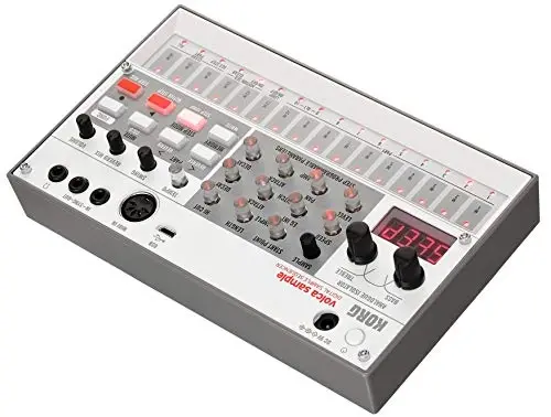 Korg Volca Sample 2 Digital Sample Sequencer Drum Machine w/Pattern Chain Mode and 16-step Sequencer - KORG (1)